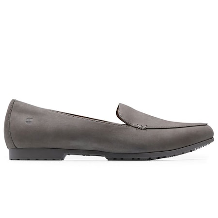 Shoes For Crews Genuine Nubuck Leather; Nubuck Upper, Taupe, Size 7.5 Medium 52006